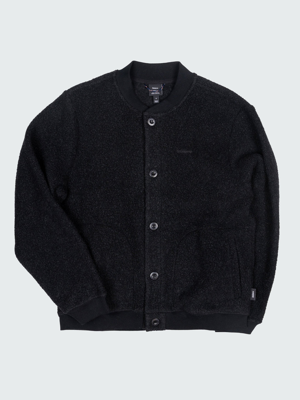 Men's Portell Wool Fleece Bomber Jacket
