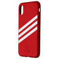 Adidas 3-Stripes Snap Case for Apple iPhone Xs/X - Red - New
