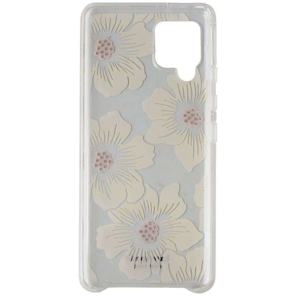 Kate Spade Hardshell Case for Samsung Galaxy A42 5G - Hollyhock Floral Clear - New - Image 2