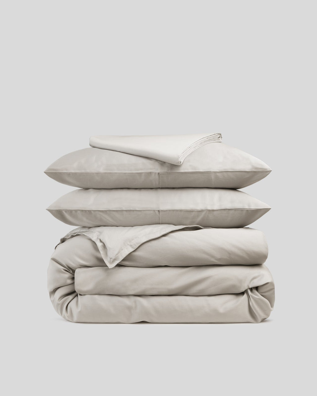 Sateen Venice Set - Bone F/Q