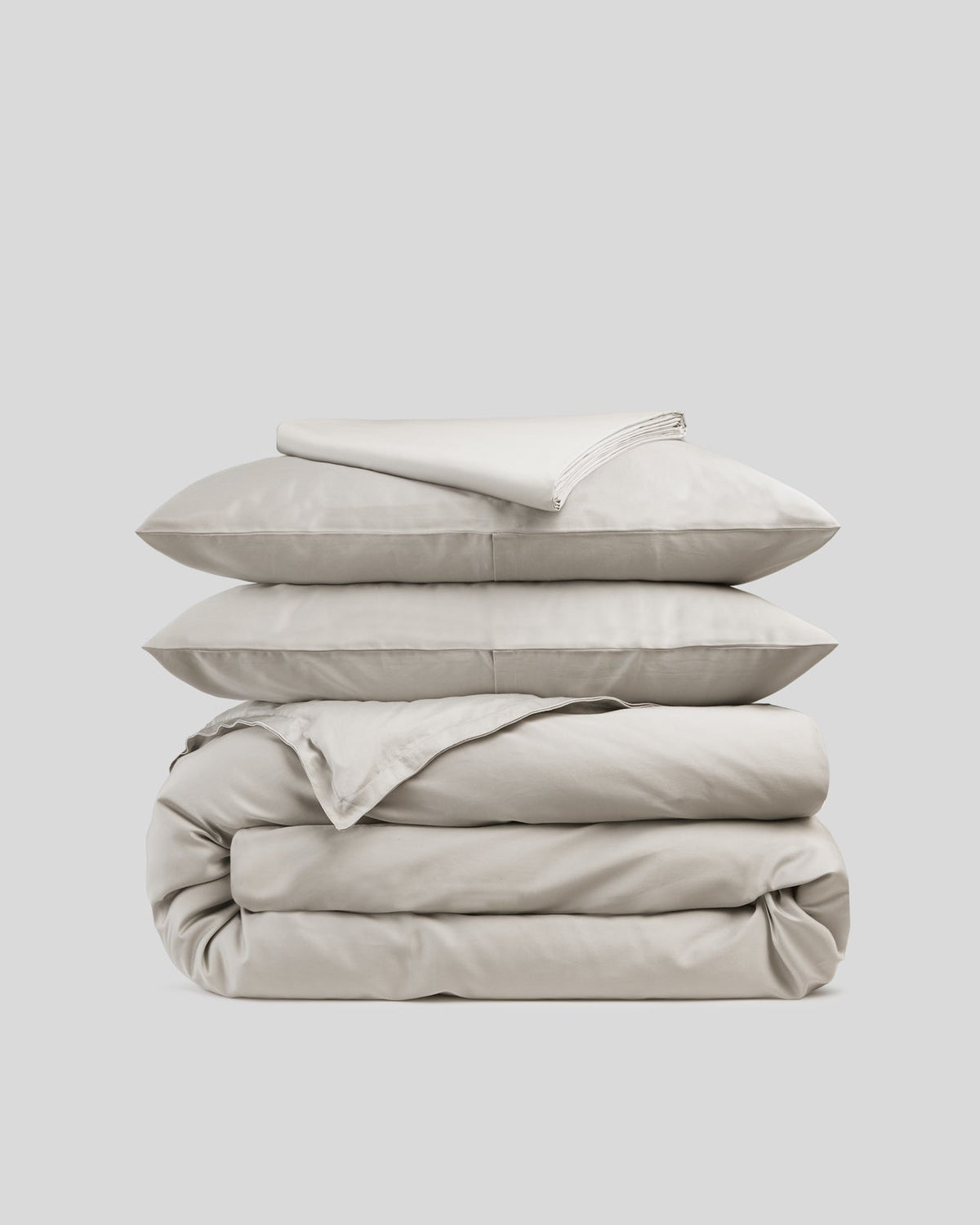 Sateen Venice Set - Bone F/Q