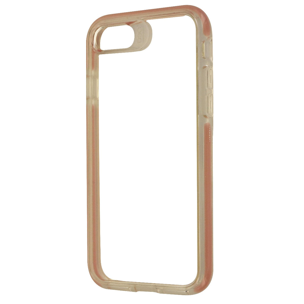 ZAGG D30 Piccadilly Hybrid Hard Case for iPhone 8 / 7 - Clear/Pink Rose Gold - New