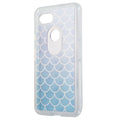 OtterBox Symmetry Series Hybrid Case for Google Pixel 2 XL - Clear / Blue Scales - New