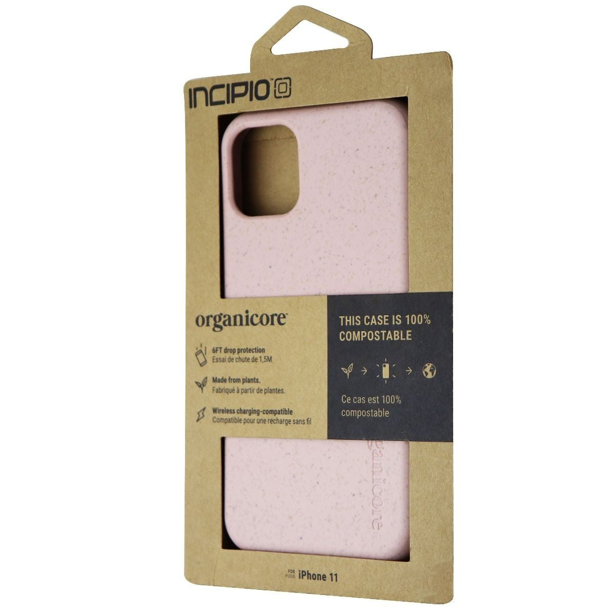 Incipio Organicore Slim Case for Apple iPhone 11 (6.1) - Dusty Pink - New - Image 4