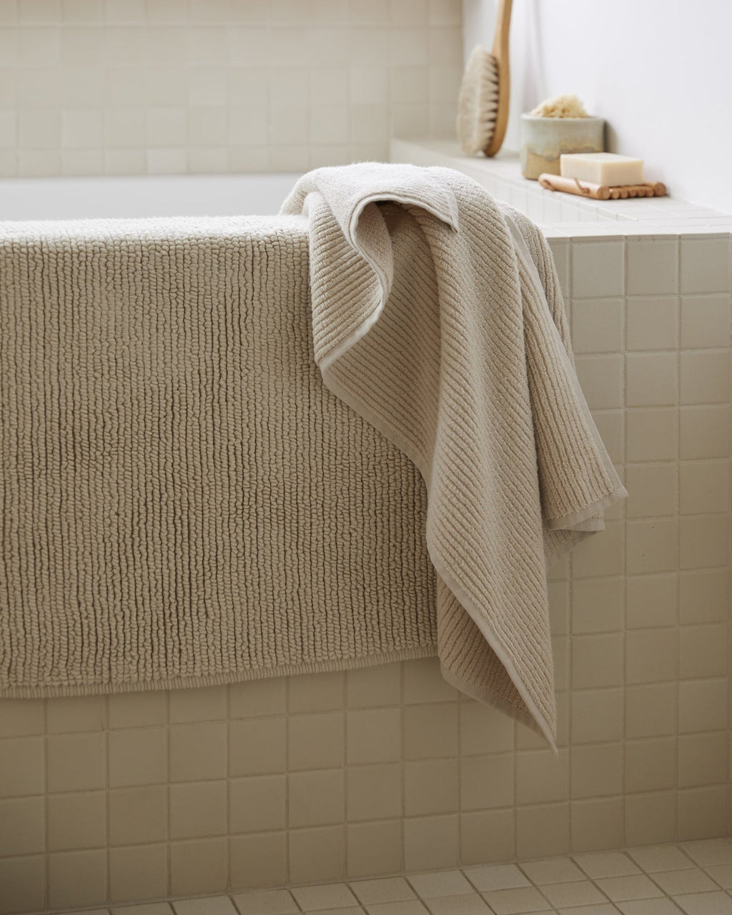 Soft Rib Towels (Bone) - Image 5