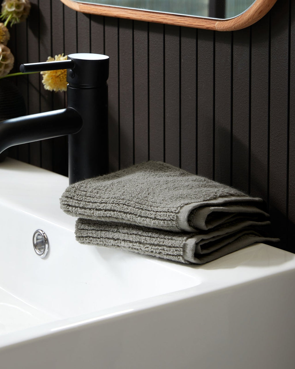 Soft Rib Towels (Moss) - Image 4