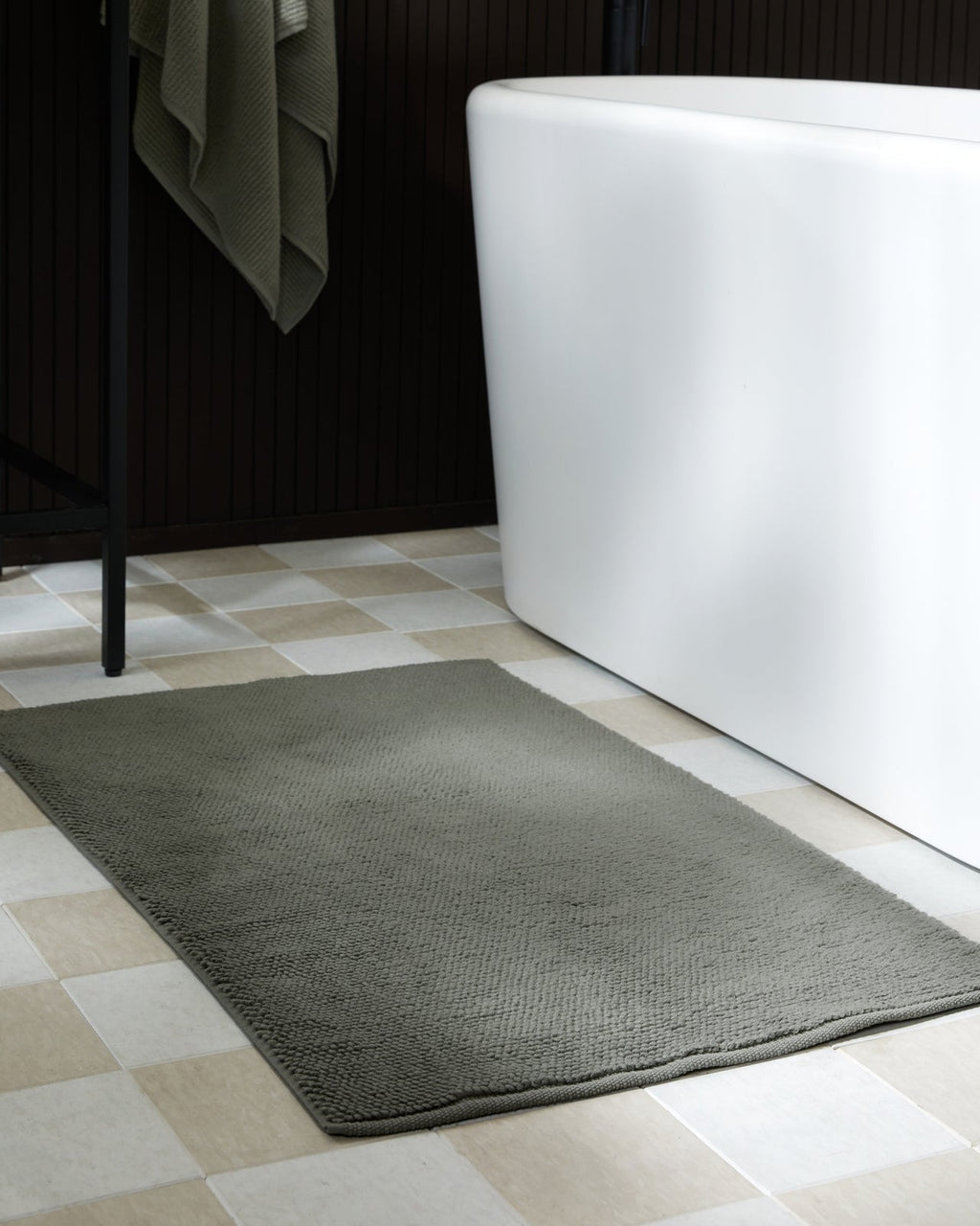 Soft Rib Tub Mat (Moss) - Image 2