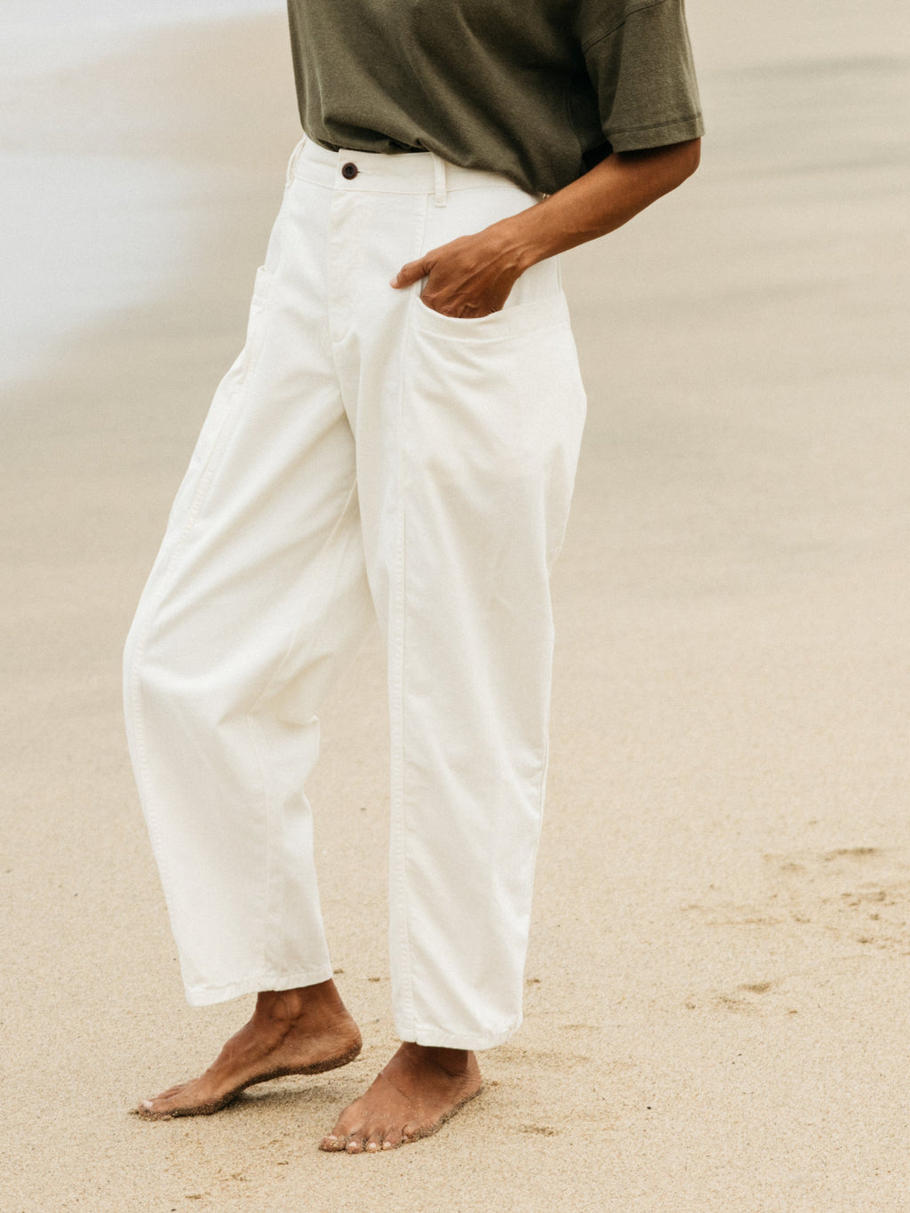 Women's Croft Workwear Barrel Trouser - Image 2