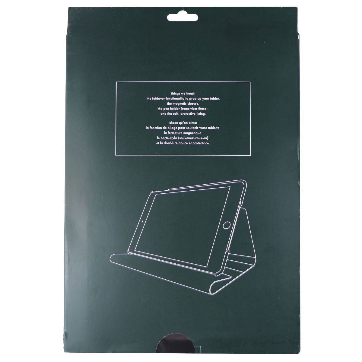 Kate Spade Envelope Folio Case for Apple iPad 10.2 - Reverse Hollyhock/Black - New - Image 6