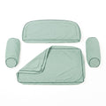 The Al Fresco Love Seat Slip Cover Set