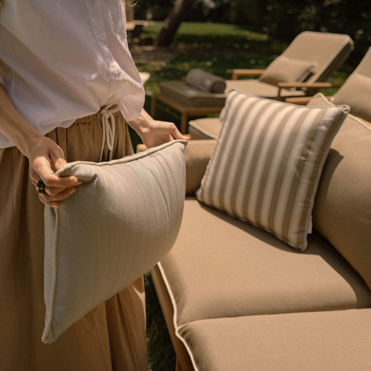 The Rectangle Throw Pillow x Jenni Kayne - Image 2