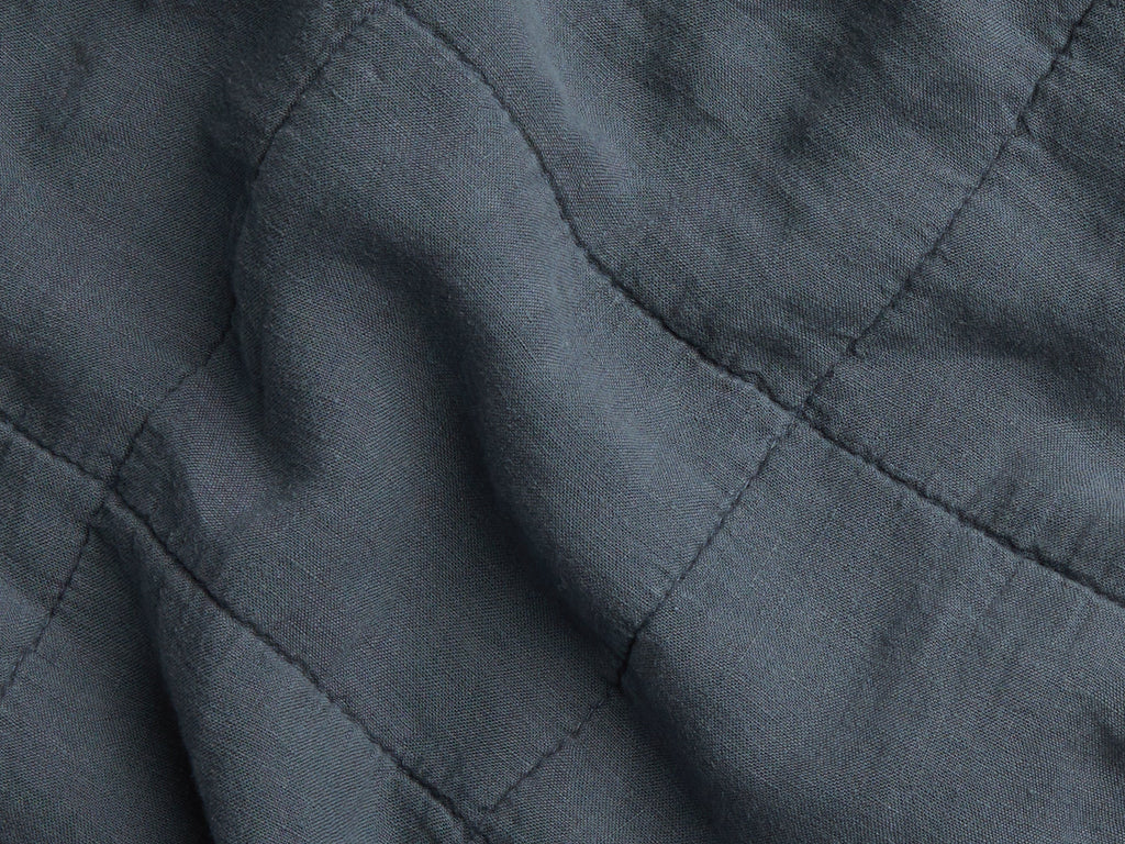 Linen Box Quilted Sham Set (Dusk) - Image 3