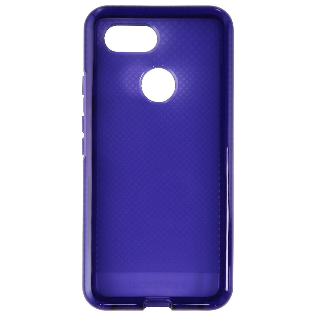 Tech21 Evo Check Series Gel Case for Google Pixel 3 - Ultra Violet Purple - New - Image 2