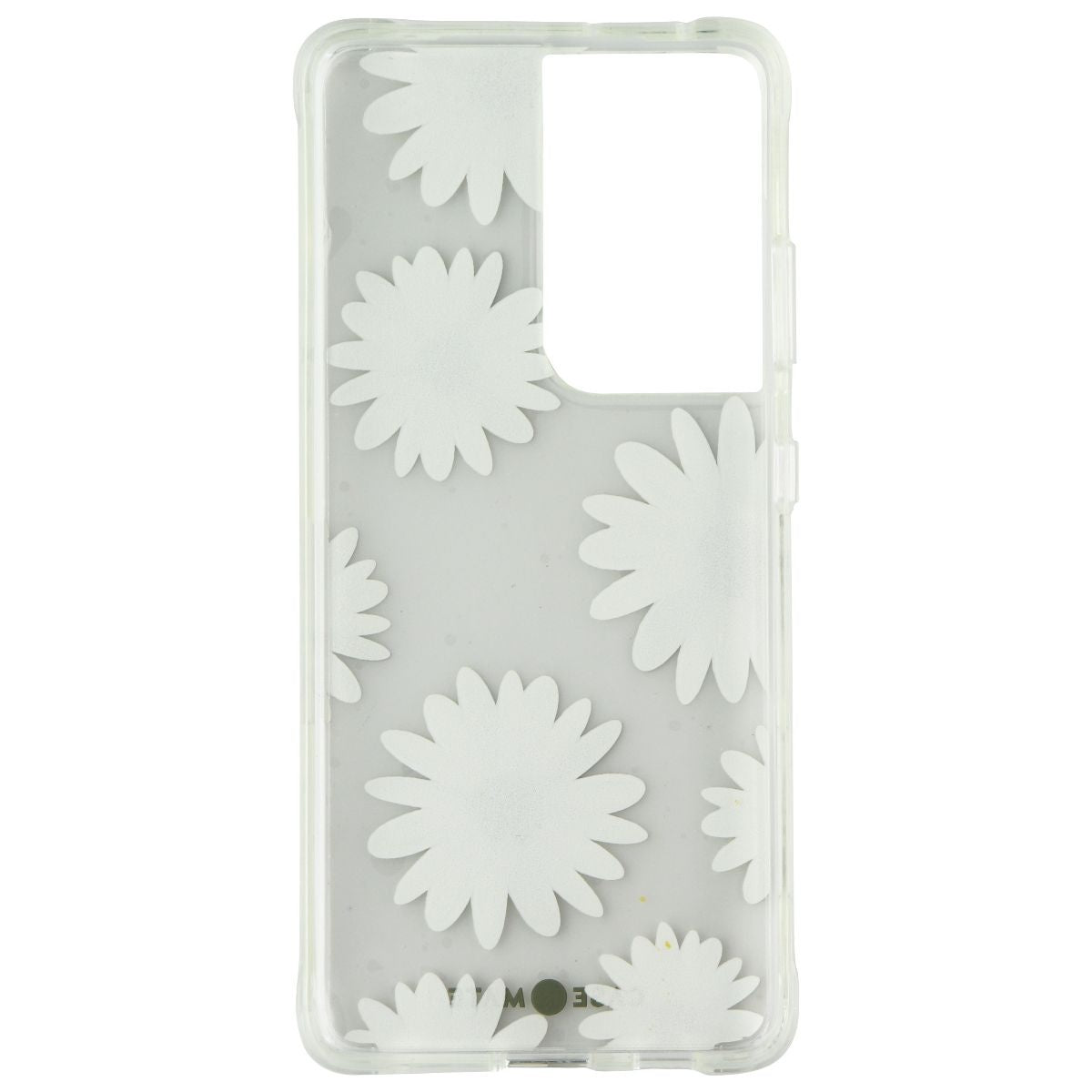 Case-Mate Prints Series Case for Samsung Galaxy S21 Ultra 5G - Glitter Daisies - New - Image 3