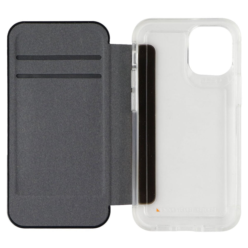 ZAGG Wembley Flip Series Case for Apple iPhone 12 mini - Clear/Black - New - Image 3