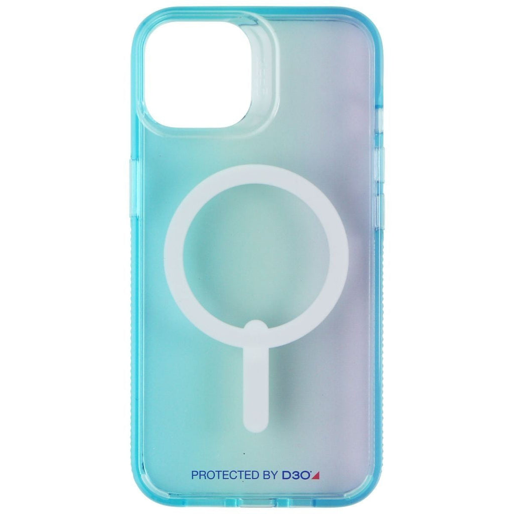 Gear4 ZAGG Milan Snap Case for MagSafe for iPhone 14 - Aurora Ombre Blue - New - Image 2
