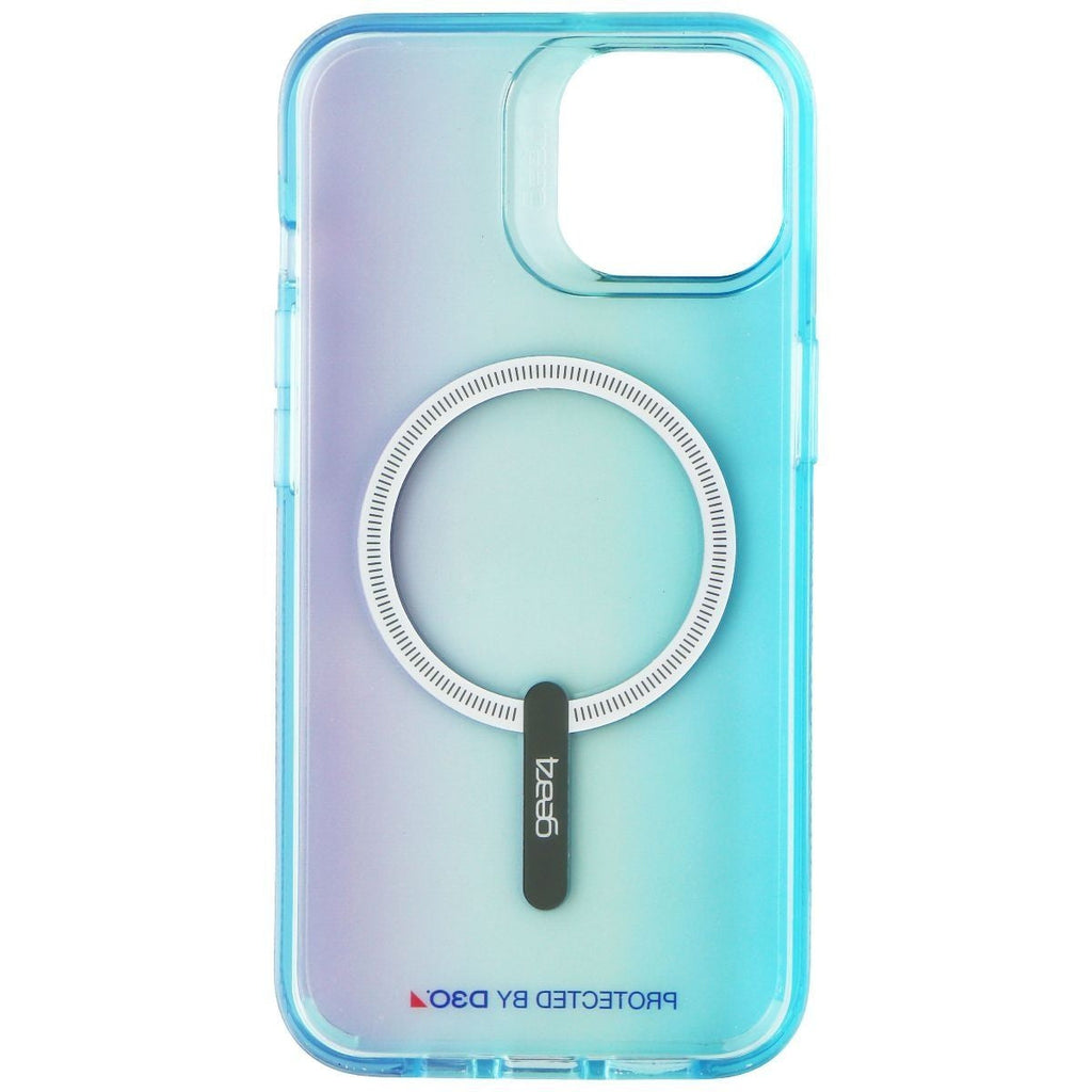 Gear4 ZAGG Milan Snap Case for MagSafe for iPhone 14 - Aurora Ombre Blue - New - Image 3