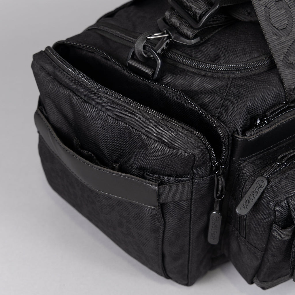 20L Mini Duffle Bag Black Leopard - Image 18