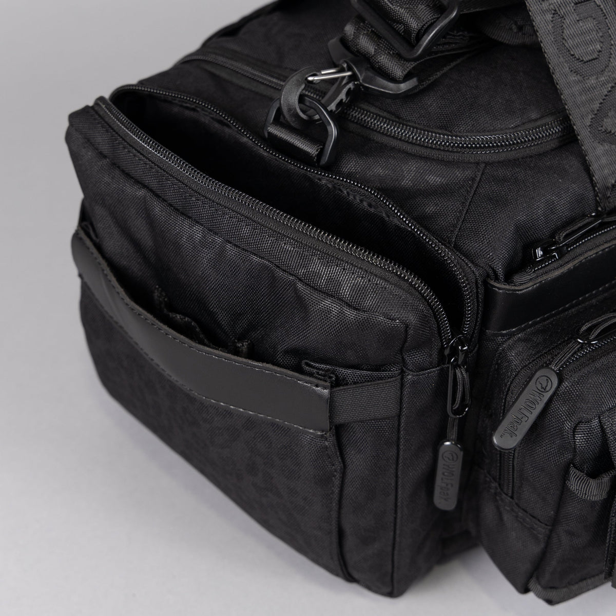 20L Mini Duffle Bag Black Leopard - Image 18