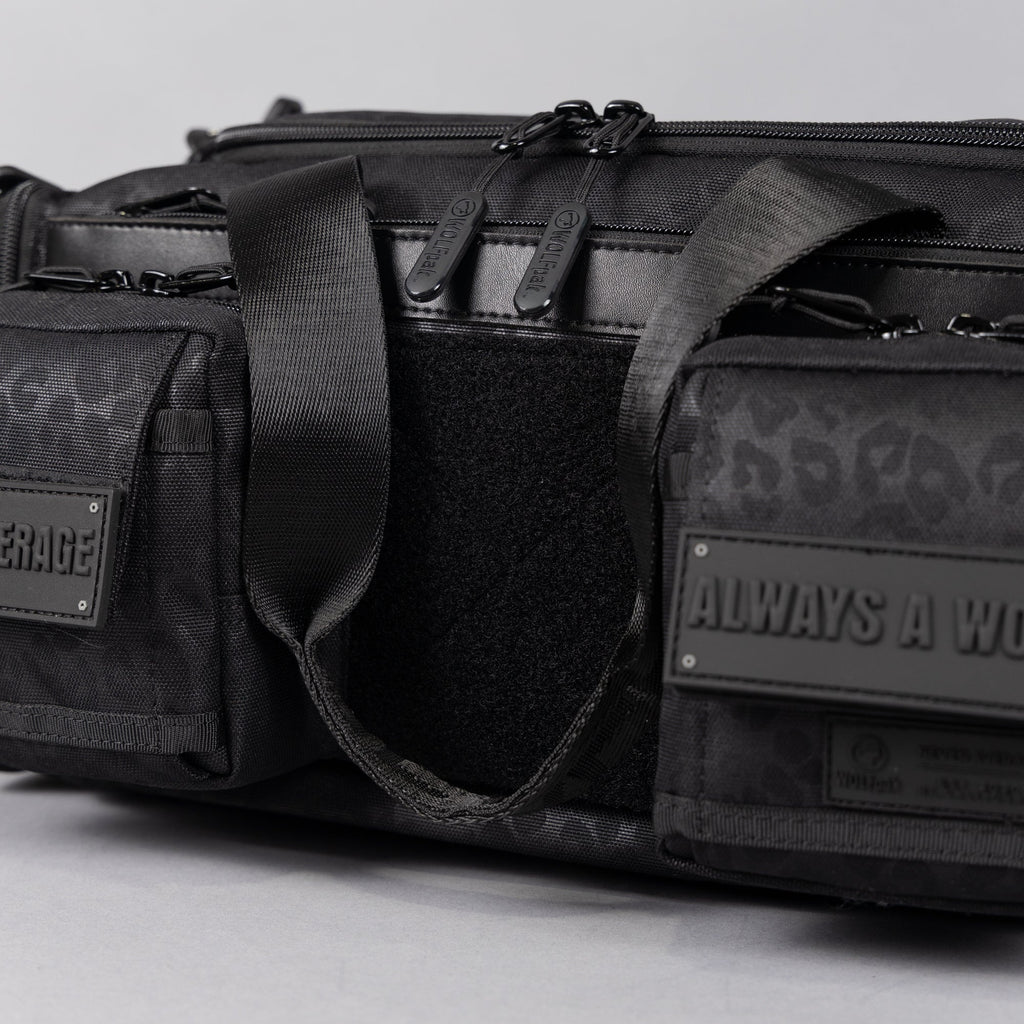 20L Mini Duffle Bag Black Leopard - Image 22