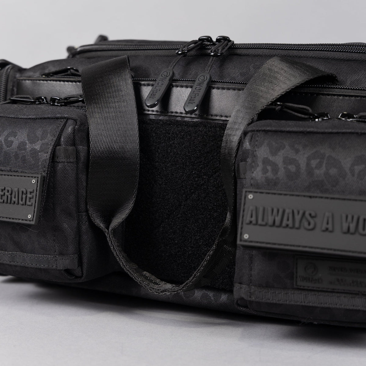 20L Mini Duffle Bag Black Leopard - Image 22