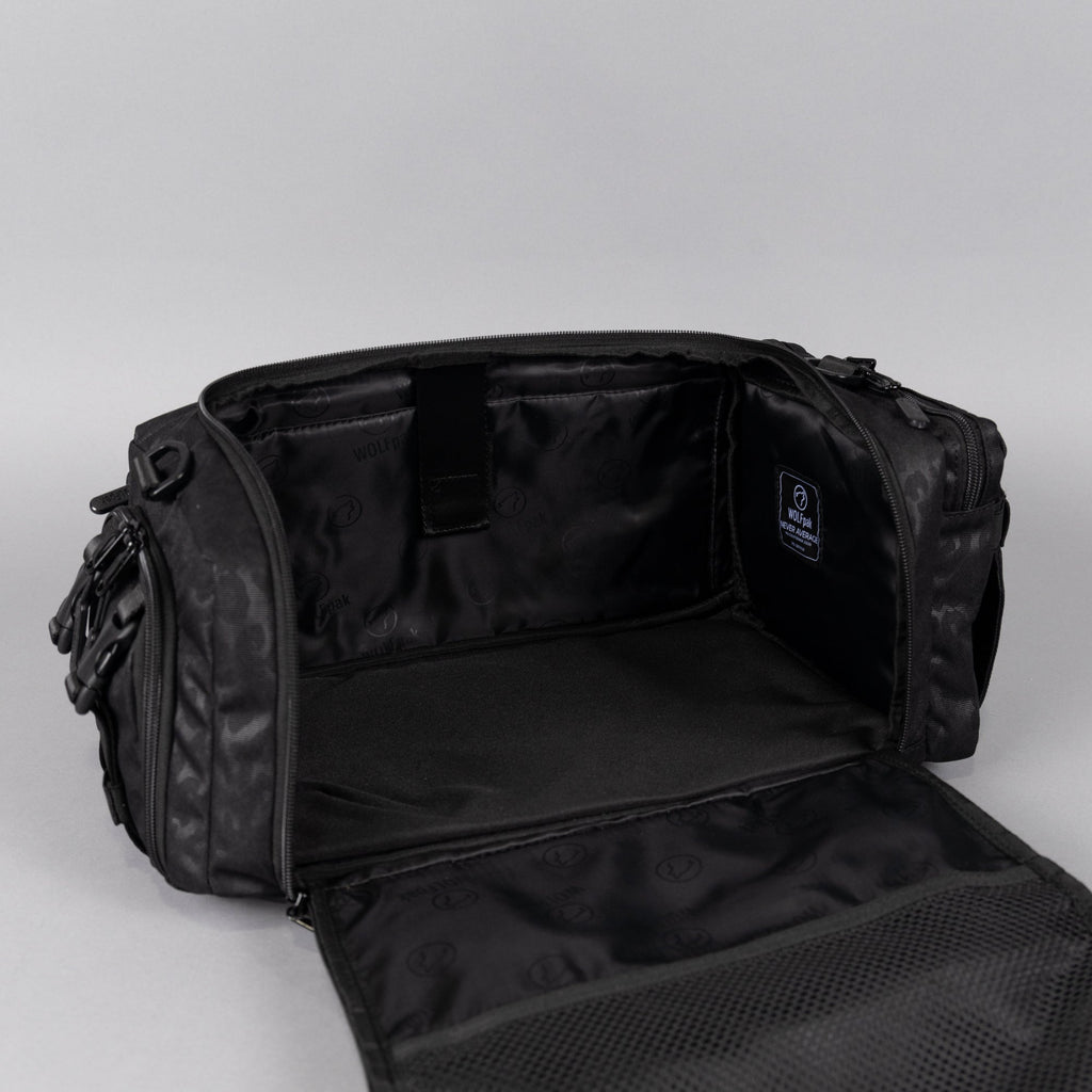 20L Mini Duffle Bag Black Leopard - Image 27