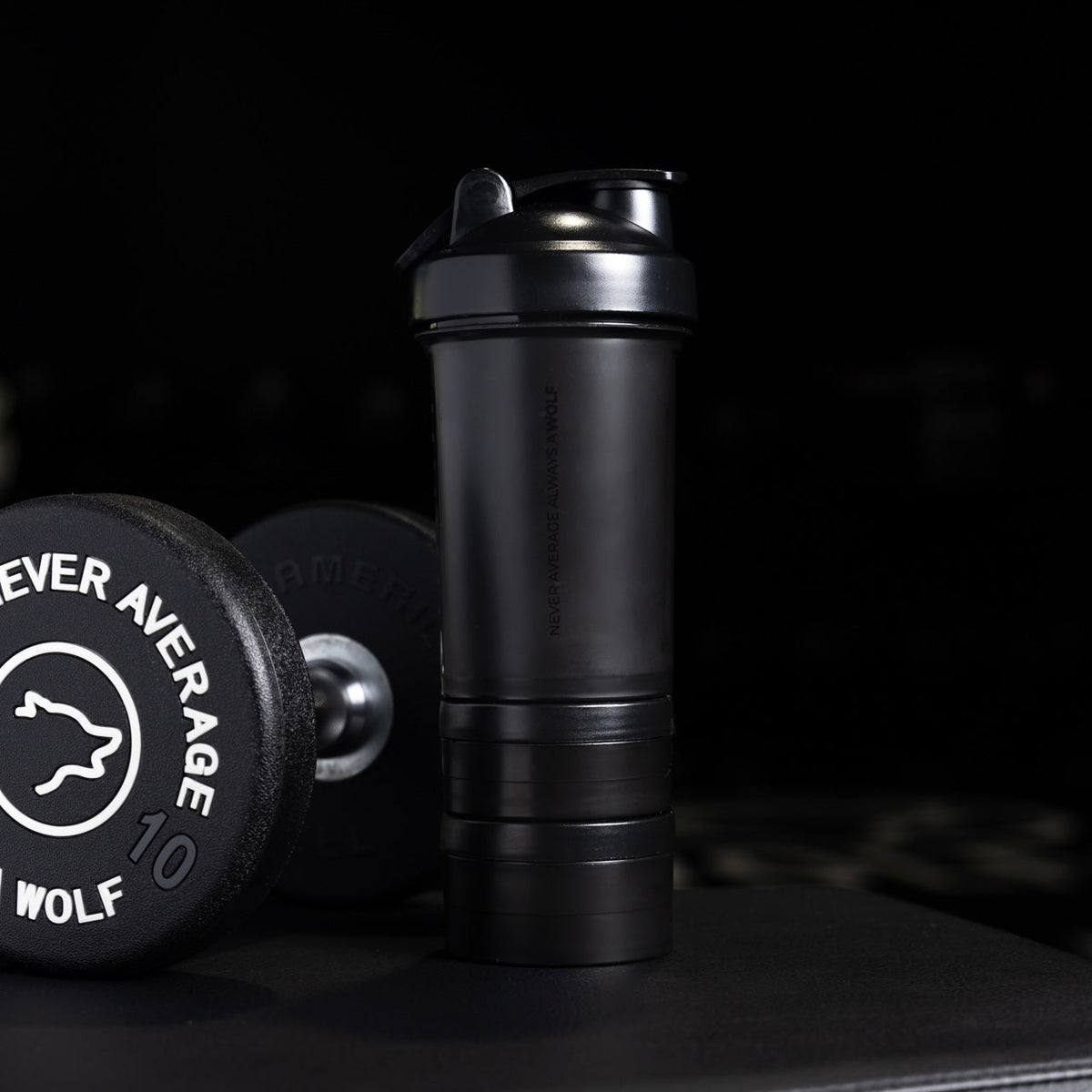 Nightshade Shaker Bottle With Storage Compartments - Image 2