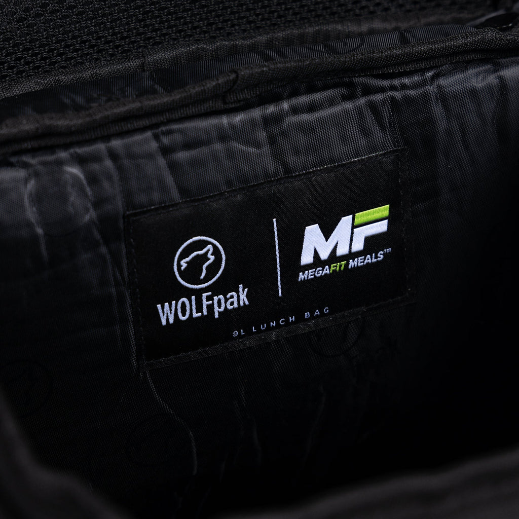 9L MegaFit Alpha Black Tactical Lunch Box - Image 8