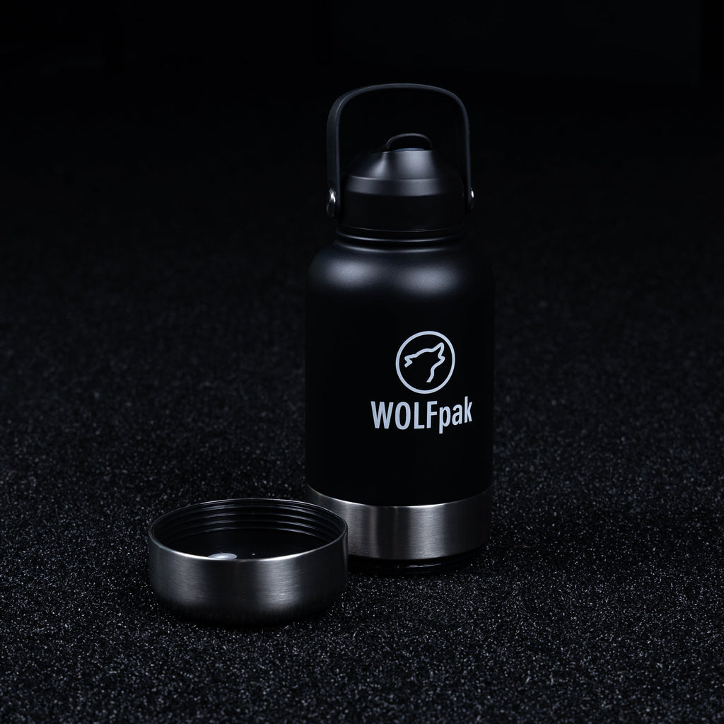 32oz Stainless Steel Insulated Water Bottle with Storage Compartments - Image 8