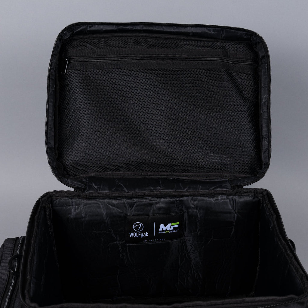 20L MegaFit Alpha Black Tactical Lunch Box - Image 16