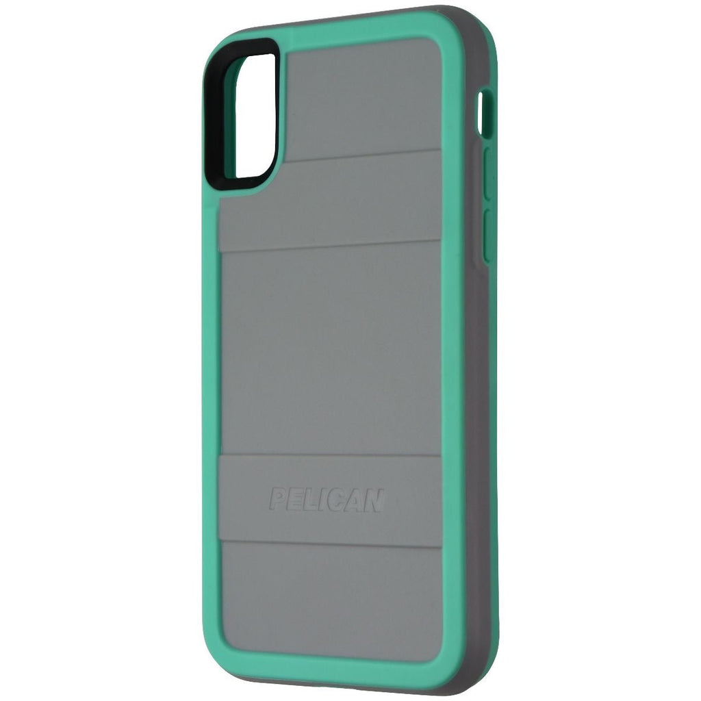 Pelican Protector Series Hard Case for Apple iPhone Xs/X - Gray/Aqua - New