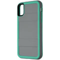 Pelican Protector Series Hard Case for Apple iPhone Xs/X - Gray/Aqua - New