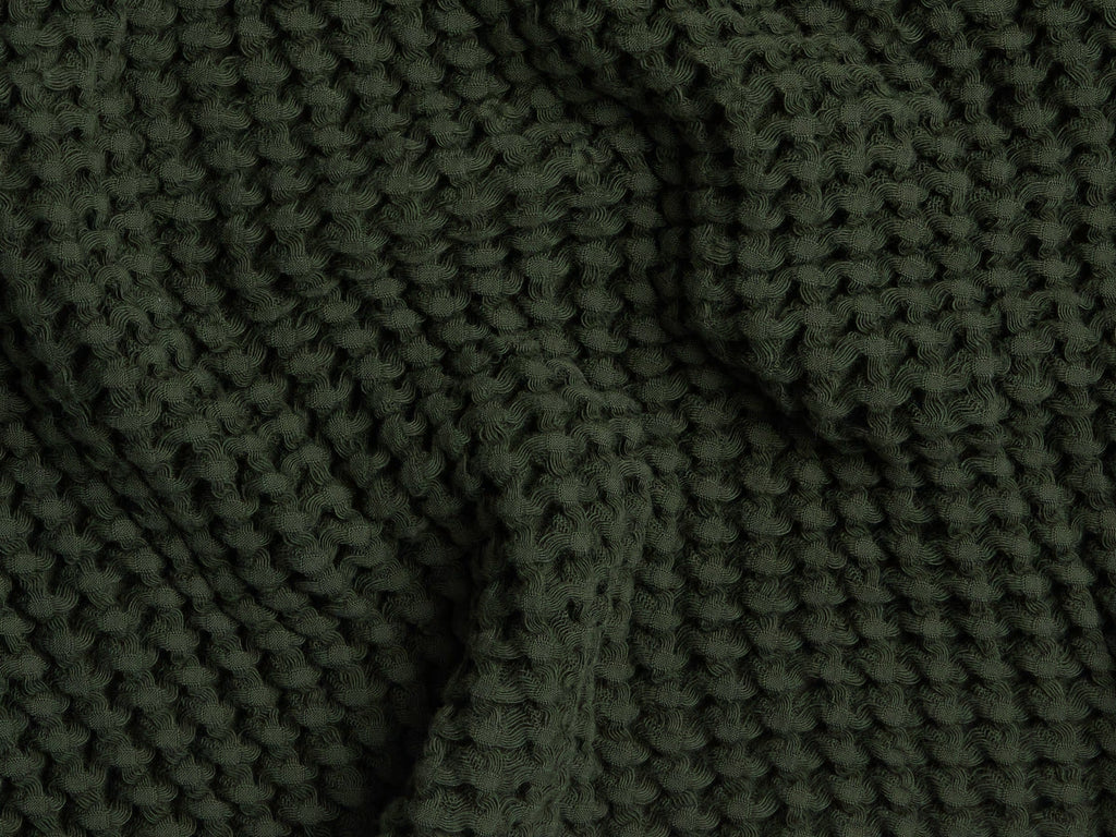 Waffle Towels (Evergreen) - Image 3