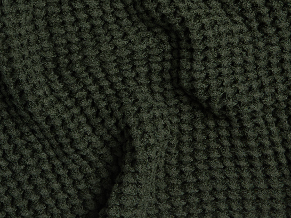 6+6 Waffle Bath Bundle - Evergreen - Image 3