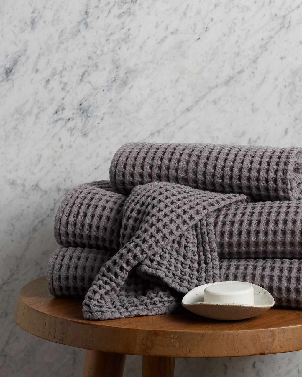 Waffle Towels - FINAL SALE (Charcoal) - Image 4