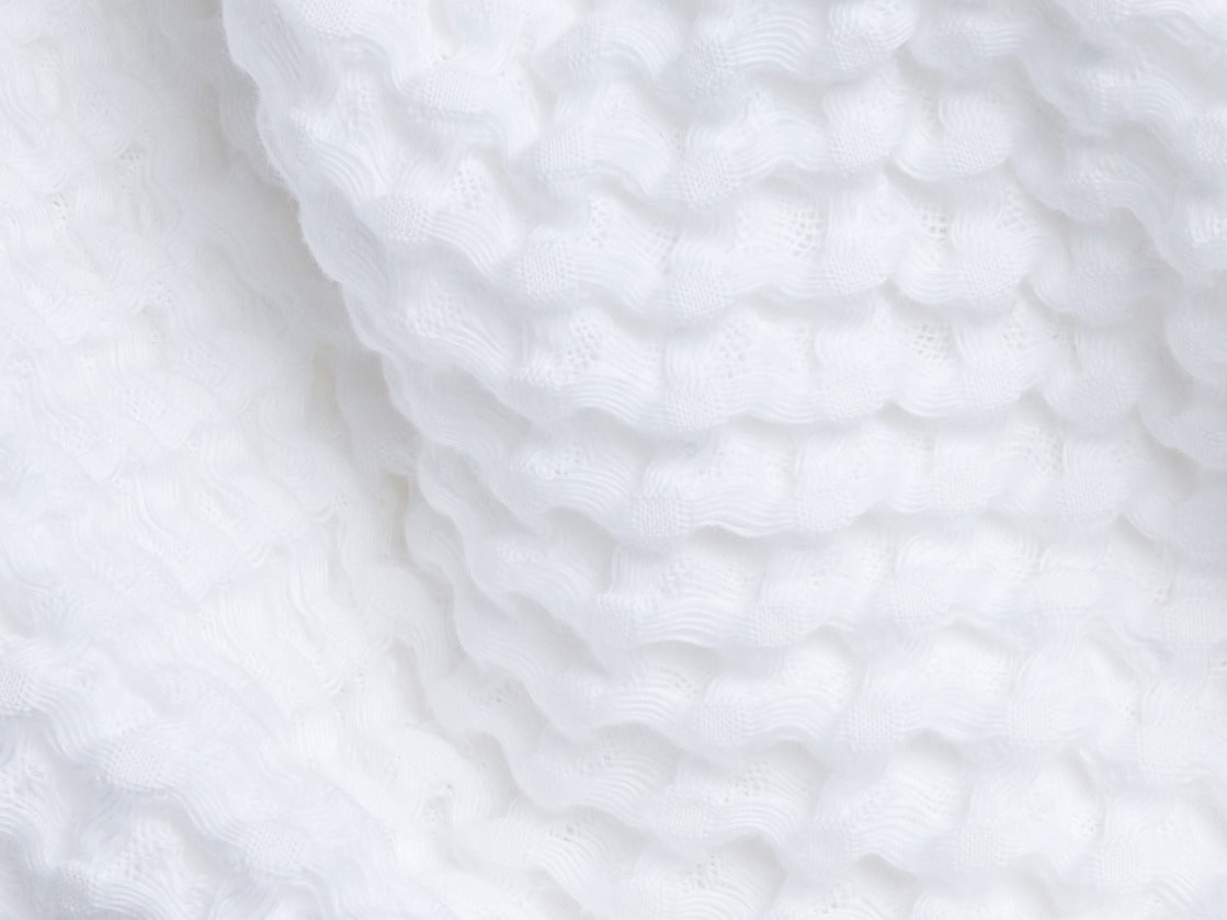 4+4 Waffle Bath Bundle - White - Image 3