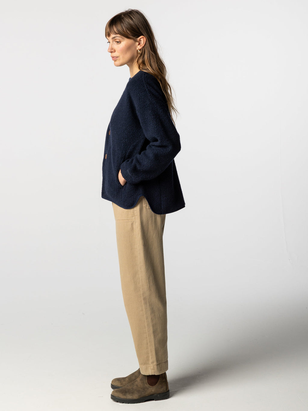 Women's Elowen Fleece Cardigan - Image 6