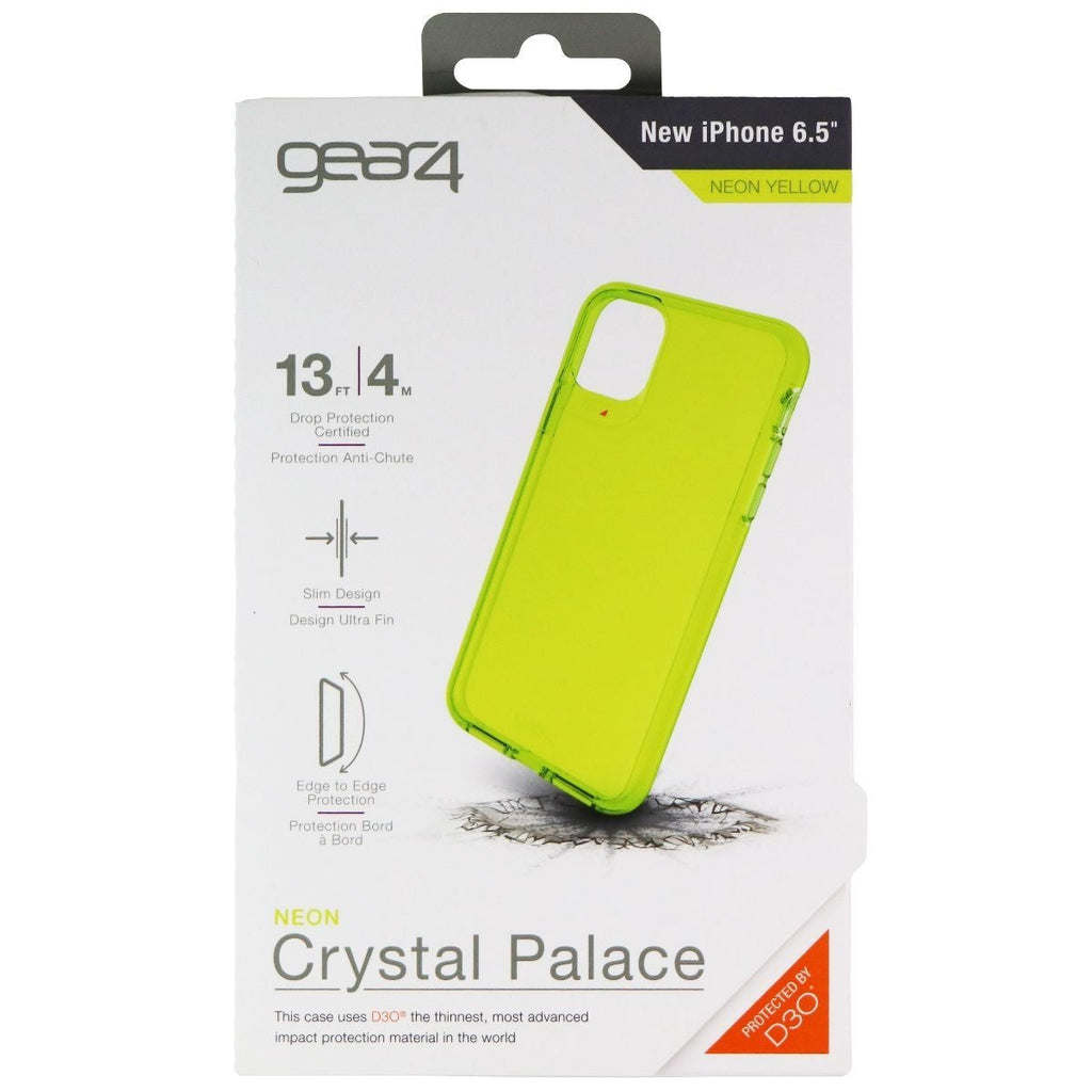 ZAGG Neon Crystal Palace Hard Case for Apple iPhone 11 Pro Max - Neon Yellow - New - Image 4